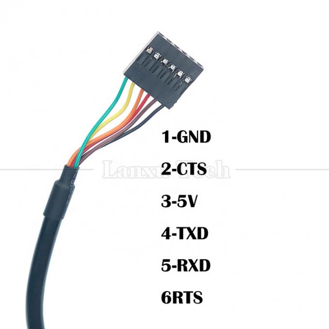 FTDI Chip FT232 USB σε TTL 3.3V 5V Uart RTS CTS TXD RXD Καλώδιο σειριακού μετατροπέα για Arduino Raspberry Pi 6