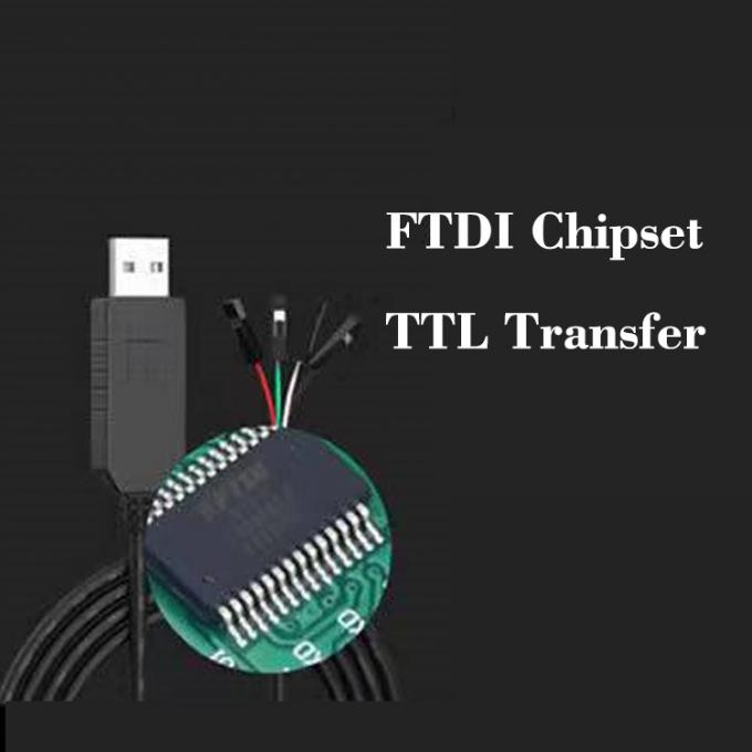 FTDI Chipset FT 232 5V 3.3V USB σε 4 PIN Dupont Uart TTL Serial Converter Cable για το Raspberry Pi 1