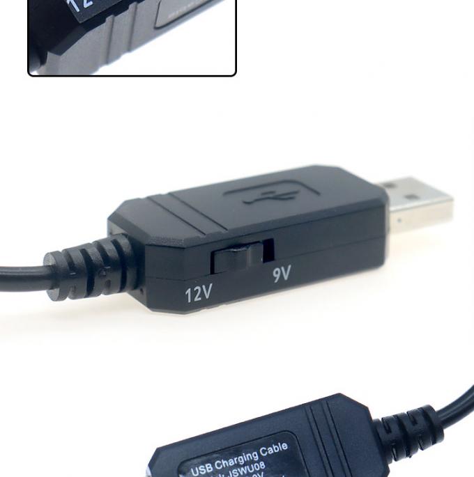Υψηλής ποιότητας USB 5v έως 9v 12v Step up DC Power Cord Booster Cable για Router 2