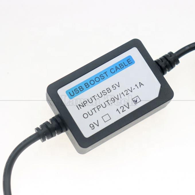 Υψηλής ποιότητας καλώδιο μετατροπής 5V έως 9V 12V 1A USB σε DC 5.5x2.1mm Wifi Router Booster 3