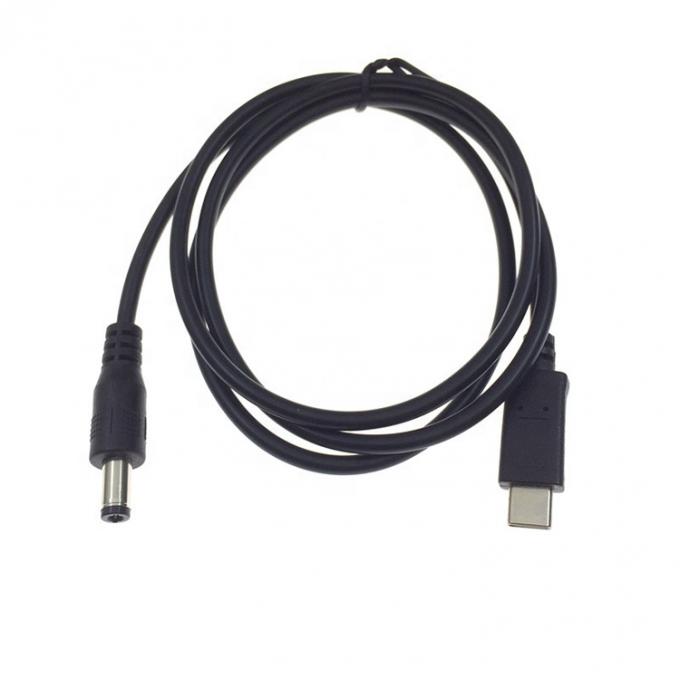Γρήγορη φόρτιση 20V 3A 65W USB τύπου C έως 5.5mm X 2.1mm DC Power PD Καλώδιο φόρτισης για φορητό υπολογιστή 1