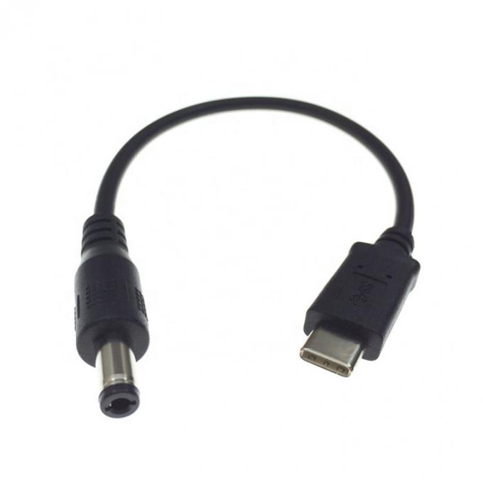Γρήγορη φόρτιση 20V 3A 65W USB τύπου C έως 5.5mm X 2.1mm DC Power PD Καλώδιο φόρτισης για φορητό υπολογιστή 4