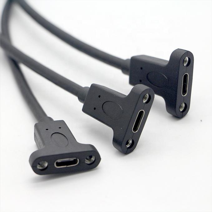 Προσαρμοσμένο καλώδιο επεκτάσεως USB 3.0 A προς USB τύπου C 3.1 3