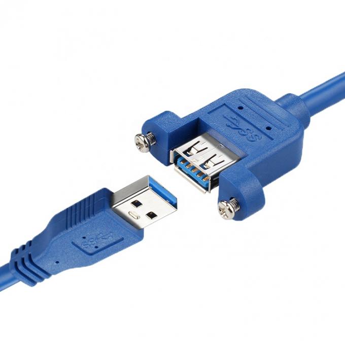 Υψηλής ταχύτητας δεδομένα 5Gbps USB 3.0 τύπου A αρσενικό σε θηλυκό πίνακα USB 3.0 καλώδιο επέκτασης 5