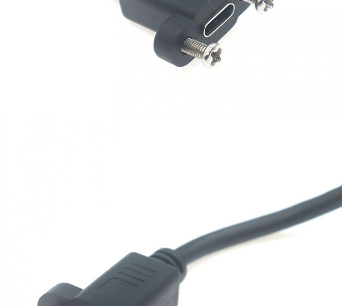 30cm 50cm βίδα πίνακα Mount αρσενικό προς θηλυκό USB τύπου C 3.1 καλώδιο επέκτασης 5