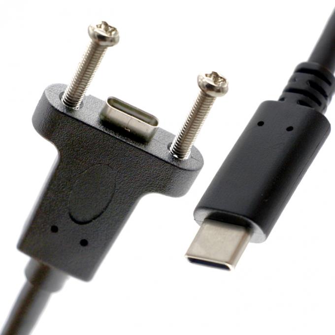 Κλειδωτικό βίδας Micro Type C RJ45 Ethernet αρσενικό θηλυκό καλώδιο τοποθέτησης πίνακα USB 6