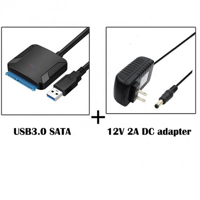 Υψηλή συμβατότητα 2,5 3,5 ιντσών SSD HDD σκληρό δίσκο Δίσκος USB 3.0 με καλώδιο Sata 6