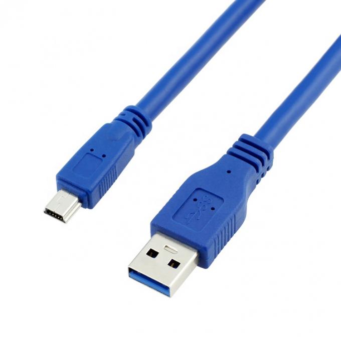 Υψηλής ταχύτητας 5Gbps USB 3.0 τύπου A αρσενικό έως Mini B 10 PIN USB 3.0 καλώδιο επέκτασης 5