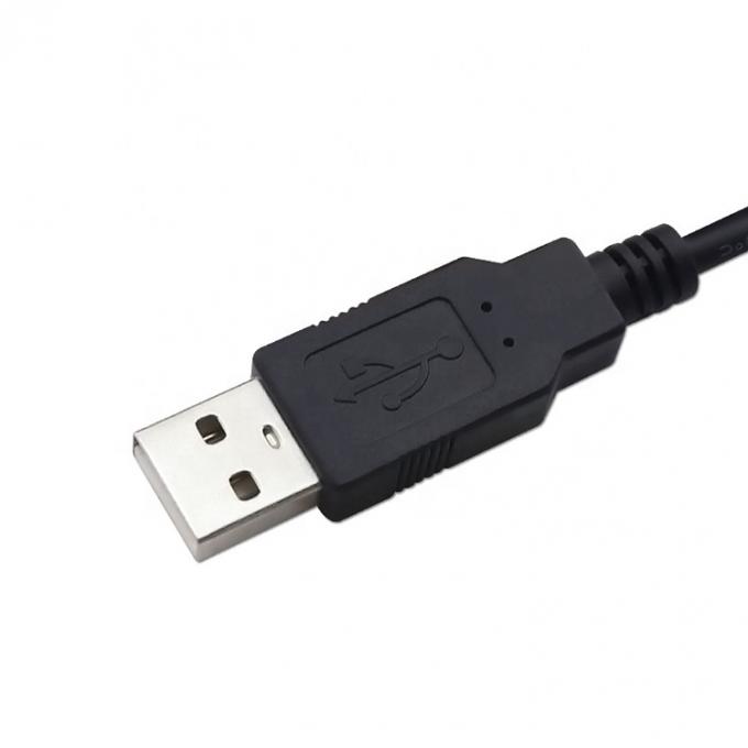 Προσαρμοσμένο OEM 2m 1 αρσενικό προς 2 θηλυκό Y USB καλώδιο διαίρεσης για φόρτιση 4