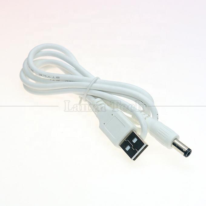 USB A αρσενικό έως 2,1x5,5mm DC βαρέλι Jack συνδετήρα καλώδιο φόρτισης ρεύματος για ομιλητή δρομολογητή 5