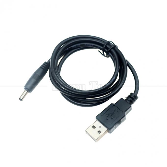 1 μέτρο USB αρσενικό σε συνεχές ρεύμα Jack 3.5mm 1.35mm καλώδιο φορτιστή ρεύματος για ομιλητή δρομολογητή 2