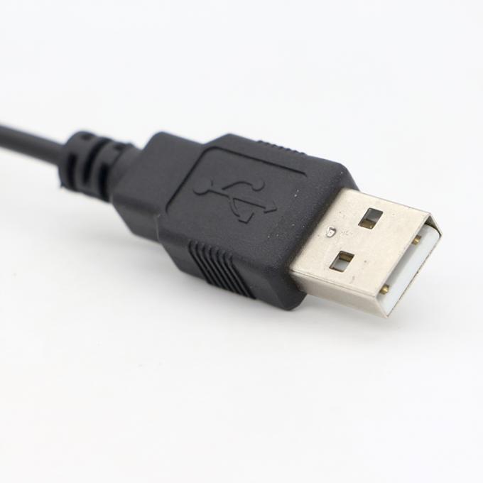 ΕΠΙΧΡΗΜΑΤΙΚΟ USB 2.0 Άντρας για να ανοίξει απογυμνωμένο κονσερβοποιημένο γυμνό 2 Wire End Pigtail καλώδιο ρεύματος 3