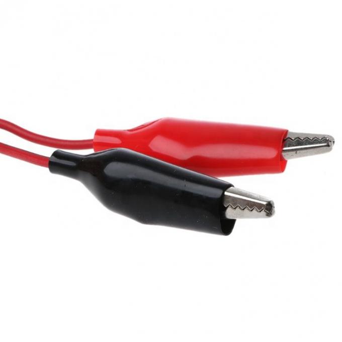 Κροκόδειλος Κραμπς Αλιγάτορα Κλιπ στο USB Ένα θηλυκό καλώδιο προσαρμοστή καλωδίου δοκιμής 1