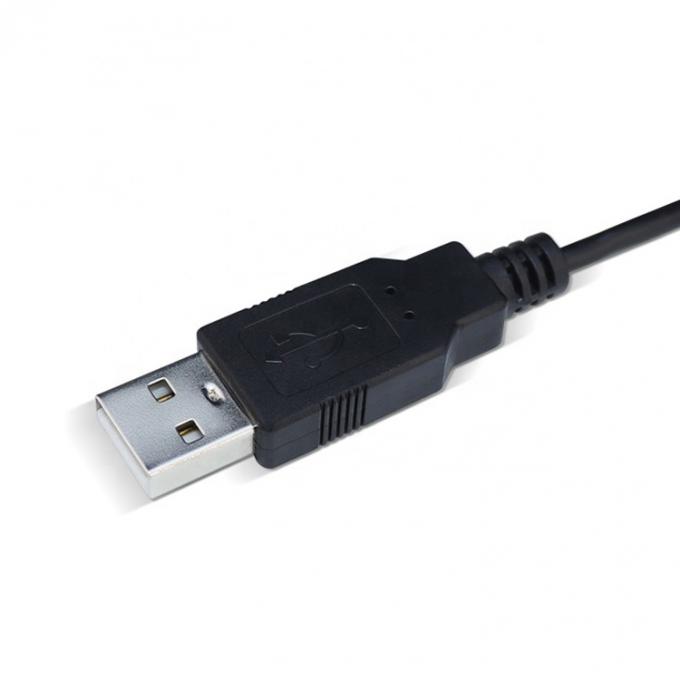 ΕΠΙΧΡΗΜΑΤΙΚΟ ΚΑΠΙΛΟ USB 2.0 Αρσενικό προς απογυμνωμένο Κουτί 4 καλώδια Ανοιχτό άκρο χοιροπέταλος γυμνό καλώδιο 5