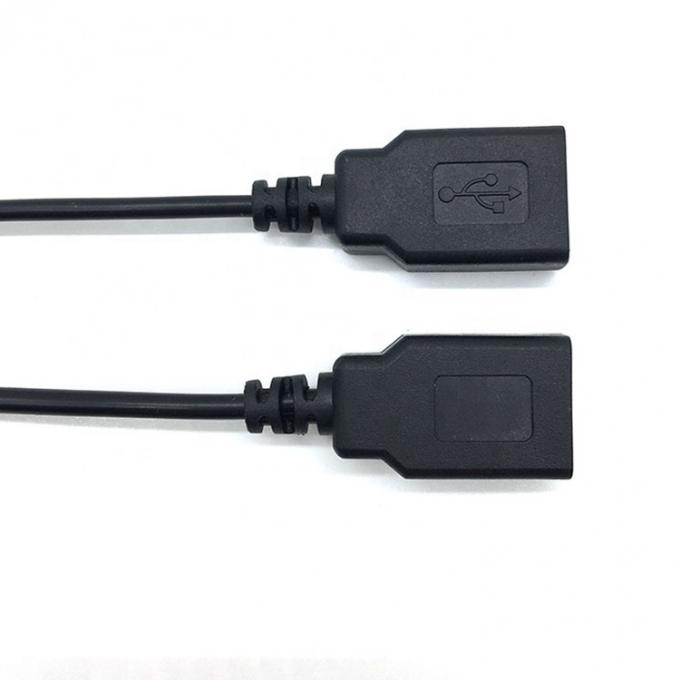 Άντρας-γυναίκα USB 2.0 τύπου Α Plug to Free End Κουτίρ ανοιχτού καλωδίου φορτιστή καλωδίου για λωρίδα LED 4