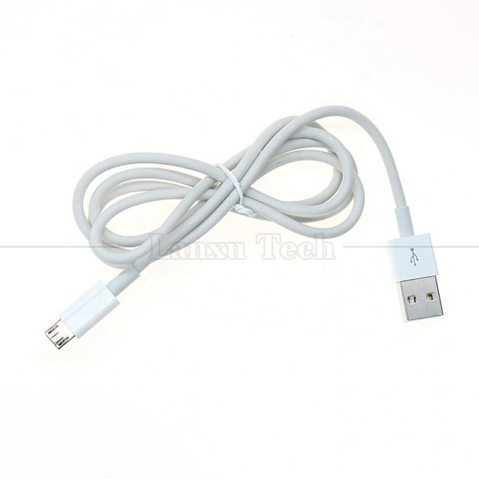 Υψηλή συμβατότητα δεδομένων φόρτισης V8 Micro B σε USB A αρσενικό καλώδιο για Android Phone Power Bank 0