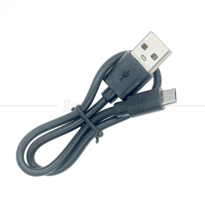 Σύντομο 30cm λευκό μαύρο V8 Micro USB καλώδιο φορτιστή για Android τηλέφωνο 5