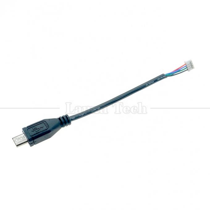 OEM Προσαρμοσμένο Micro USB σε JST 4 Pin 1.25mm Pitch Cable 4