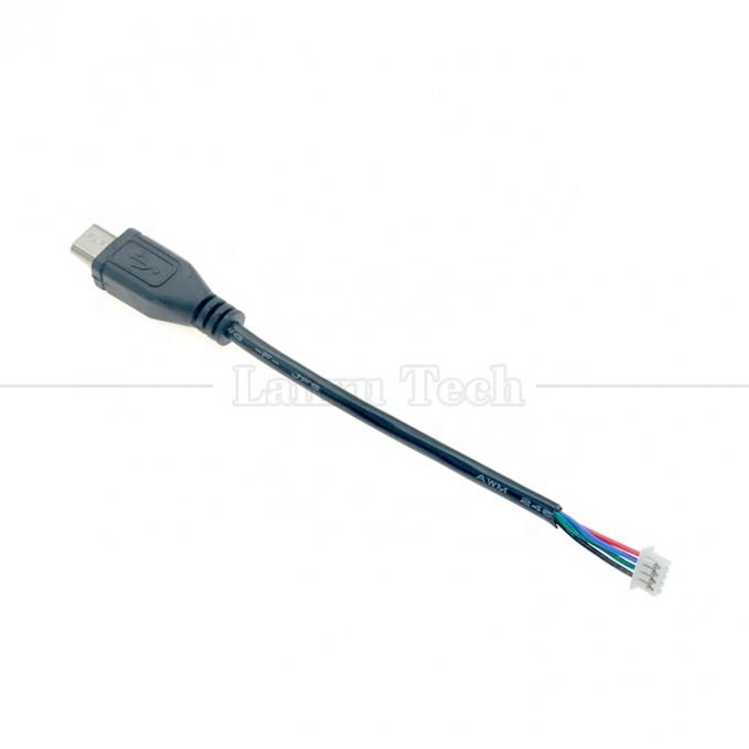 OEM Προσαρμοσμένο Micro USB σε JST 4 Pin 1.25mm Pitch Cable 3