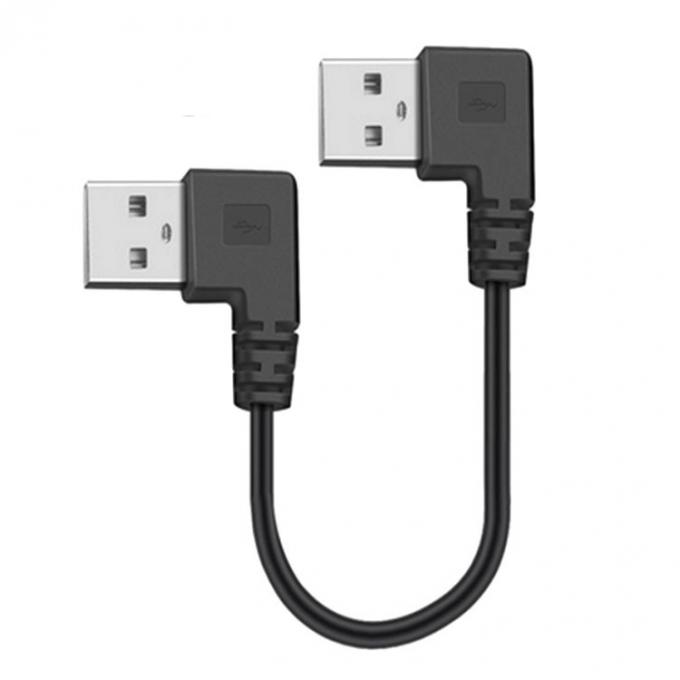 ΕΠΙΧΡΗΜΑΤΙΚΟ 0.25M 0.3M 90 μοίρες Καλώδιο USB 2.0 με ευθεία γωνία 2
