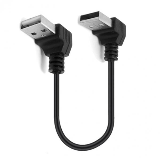 ΕΠΙΧΡΗΜΑΤΙΚΟ 0.25M 0.3M 90 μοίρες Καλώδιο USB 2.0 με ευθεία γωνία 5