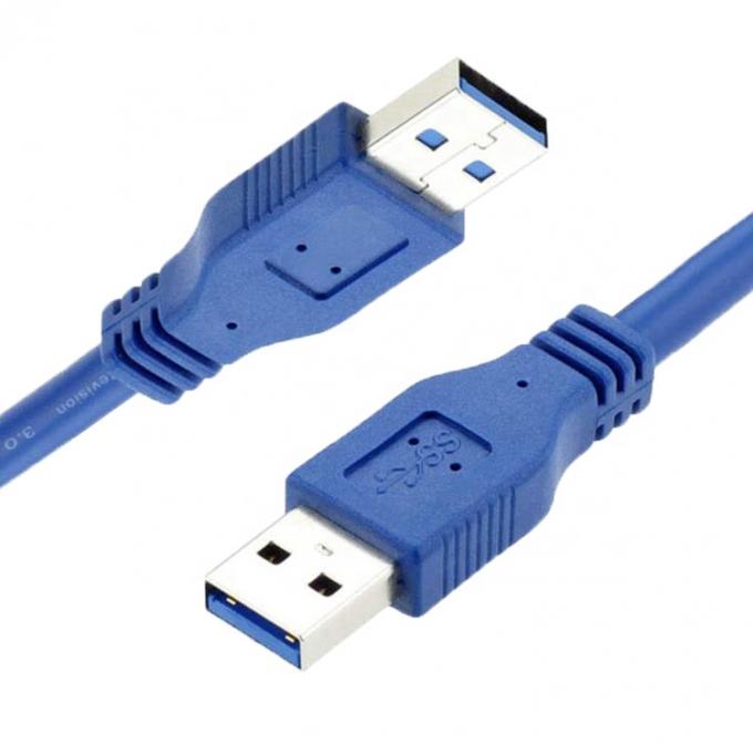 Υψηλής ταχύτητας 5Gbps 1M 3M USB3.0 A Male to A Male USB 3.0 Extension Data Cable για εκτυπωτή μόντεμ υπολογιστών 2