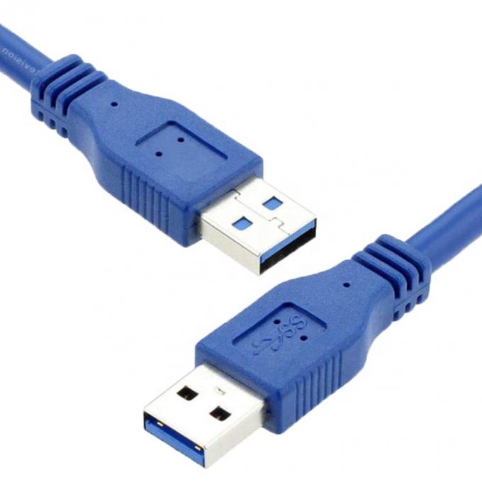 Υψηλής ταχύτητας 5Gbps 1M 3M USB3.0 A Male to A Male USB 3.0 Extension Data Cable για εκτυπωτή μόντεμ υπολογιστών 5