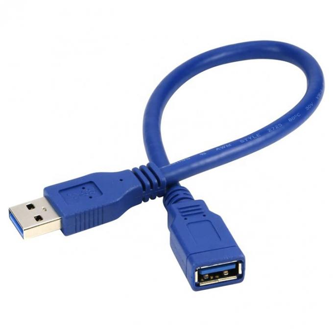 Υψηλής ταχύτητας 5Gbps 1m 3m 5m 10m USB 3.0 τύπου A Άντρας σε θηλυκό USB 3.0 καλώδιο επέκτασης 2