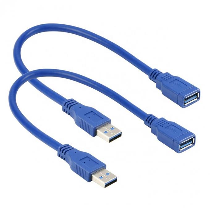Υψηλής ταχύτητας 5Gbps 1m 3m 5m 10m USB 3.0 τύπου A Άντρας σε θηλυκό USB 3.0 καλώδιο επέκτασης 5