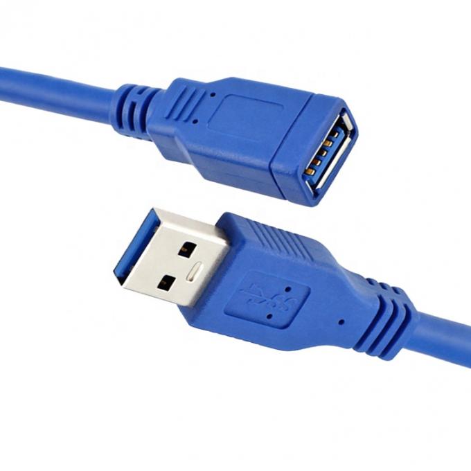 Υψηλής ταχύτητας 5Gbps 1m 3m 5m 10m USB 3.0 τύπου A Άντρας σε θηλυκό USB 3.0 καλώδιο επέκτασης 4