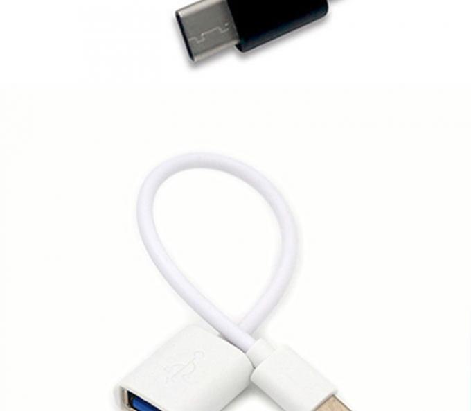 USB τύπου C αρσενικό προς USB 2.0 A θηλυκό καλώδιο προσαρμογέα OTG για τηλέφωνο φορητό 3