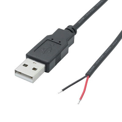 Αγορά 5V USB για να ανοίξετε απογυμνωμένα καλαμποκασμένα γυμνά καλώδια Τελικό καλώδιο φορτιστή ηλεκτρικής ενέργειας Pigtail για λαμπτήρα LED Strip Light online manufacture
