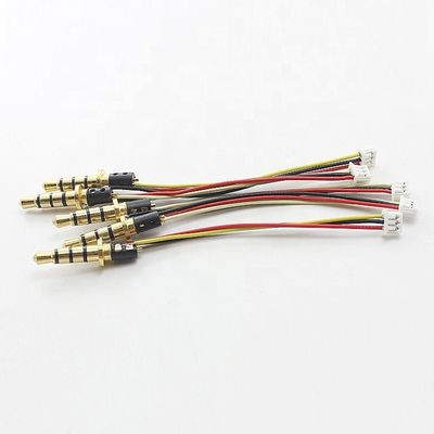Αγορά Προσαρμοσμένο 3.5mm TRRS Audio Jack σε 3 Pin Molex 1.25mm Pitch Connector Wire Cable online manufacture