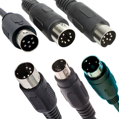 Αγορά OEM Factory S Video Audio Shield Άντρας προς Άντρας Γυναίκα 3 4 5 6 7 8 9 10 13 PIN MIDI DIN Extension Cable online manufacture