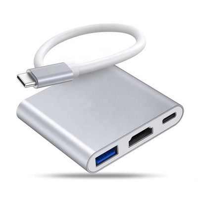 Αγορά 3 σε 1 PD Φορτίο 4K 1080P USB τύπου C OTG Docking Station Hub Adapter online manufacture
