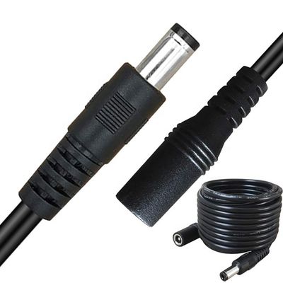 Αγορά 1M 2M 3M Άντρας προς Γυναίκα 5.5X2.1mm DC Jack Ηλεκτρική τροφοδοσία Καλώδιο επεκτάσεως φορτιστή για κάμερα CCTV LED Strip online manufacture