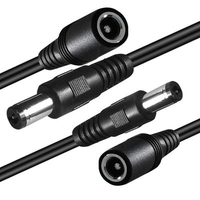 Αγορά Άντρας προς γυναίκα 5.52x1 5.5x2.5 3.5x1.35 4.0x1.7mm DC καλώδιο επέκτασης ισχύος για κάμερα CCTV LED φως online manufacture