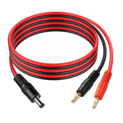 Αγορά 12v DC 5.5mm X 2.1mm Άντρας σε 4mm καλώδιο μπανάνας Plugs online manufacture