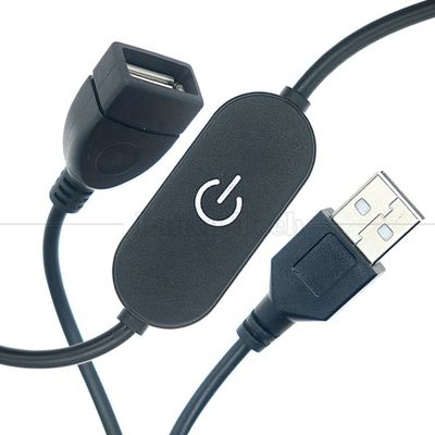 Αγορά 5V αρσενικό προς θηλυκό USB Touch Switch on off Dimmer Controller Cable Stepless Lamp Light Board Strip Bar LED Dimmer online manufacture