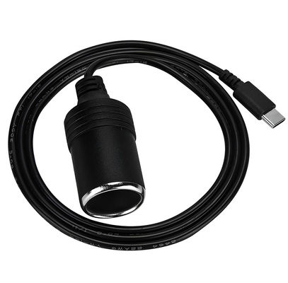 Αγορά PD φόρτιση 12v έξοδος USB τύπου C αρσενικό για αναπτήρα τσιγάρων θηλυκό πλέγμα πρίζας ηλεκτρονικού προσαρμογέα καλώδιο για αυτοκίνητο online manufacture