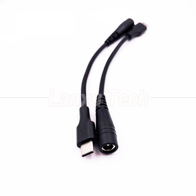 Αγορά 5V USB τύπου C σε συνεχές 5.5x2.1mm καλώδιο επέκτασης φορτιστή για λάμπα γραφείου LED online manufacture