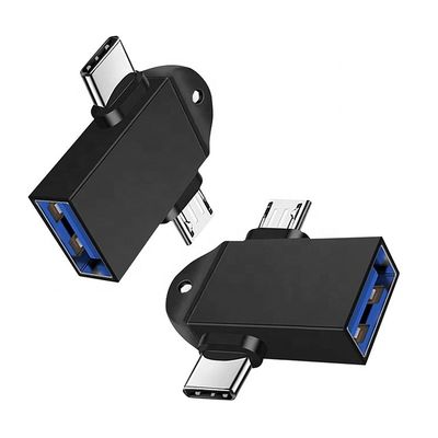 Αγορά 2 σε 1 USB3.0 σε Micro B Type C USB μετατροπέας OTG Adapter για Android Phone U Disk Mouse online manufacture