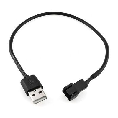 Αγορά USB σε 3 Pin 4 Pin Molex Γυναίκα PWM 5V Κουτί Ηλεκτρονικός ψυκτικός ψύκτης ανεμιστήρας τροφοδοσίας ηλεκτρικής ενέργειας προσαρμογέα καλώδιο σύνδεσης online manufacture