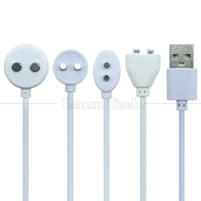 Αγορά 2 PIN USB Μαγνητική Ηλεκτρική Οδοντόβουρτσα Μέσα ομορφιάς Σεξουαλικά παιχνίδια για ενήλικες Δονητή καλώδιο φορτιστή online manufacture