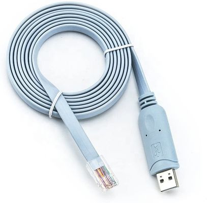 Αγορά Υψηλής ποιότητας Plug and Play WIN10 FTDI USB σε RJ45 Rollover Console Cable για Cisco Router Switch online manufacture