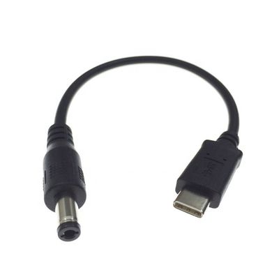 Αγορά PD Γρήγορη φόρτιση 65w 20v 3A τύπου C σε DC 5.5x2.1mm καλώδιο φορτιστή τροφοδοσίας για φορητό υπολογιστή online manufacture