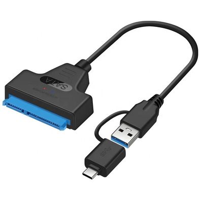 Αγορά Υψηλή ταχύτητα 5Gbps 2,5 ιντσών SSD HDD σκληρός δίσκος τύπου C USB 3.0 SATA καλώδιο προσαρμοστή online manufacture