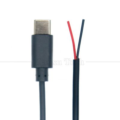 Αγορά OEM χρέωση δεδομένων USB τύπου C αρσενικό θηλυκό σε απογυμνωμένο ανοιχτό καλώδιο άκρου καλωδίου pigtail online manufacture