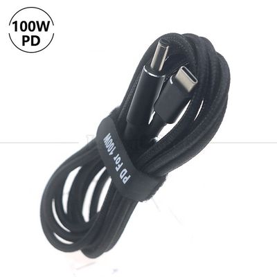 Αγορά Νάιλον πλεγμένο 100W 20V 5A PD Τύπος C σε DC 4.5x3.0 7.4x0.6 Δικτυακό καλώδιο φόρτισης προσαρμογέα για HP Dell Lenovo Asus Acer Samsung Laptop online manufacture