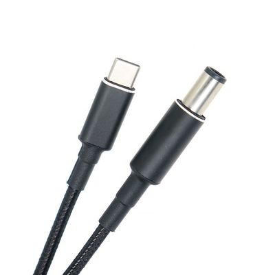 Αγορά 100W 20V 5A PD φορτιστή ανθεκτικό πλεγμένο USB τύπου C σε DC 7.4x5.0mm καλώδιο για φορητό υπολογιστή online manufacture